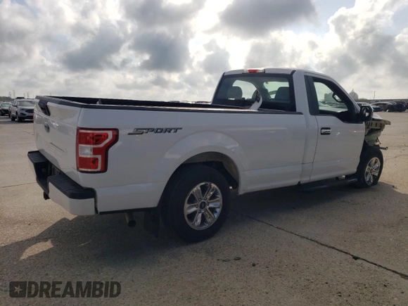 2018 Ford F-150 XL z VIN 1FTMF1CB5JKF66938, wystawiony jako Copart lot #53267555 z przebiegiem 89 692 mil mil oraz Szkoda całkowita • Salvage title. Historia ofert i sprzedaży dostępna na DreamBid. Obrazek 3.