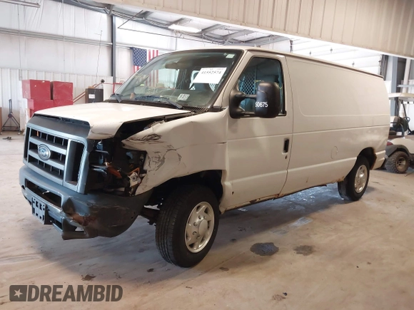 2012 Ford Econoline Cargo Commercial with VIN 1FTNE1EW1CDA97975, listed as a IAAI auction lot 41552574 with 54,665 mi miles and . Bid and sale history available at DreamBid. Image 17.