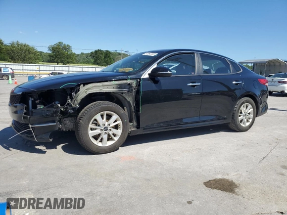 2017 Kia Optima LX with VIN 5XXGT4L39HG175053, listed as a Copart auction lot 57954765 with 92,867 mi miles and Salvage title. Bid and sale history available at DreamBid. Image 1.