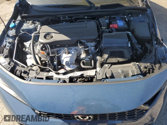 2025 Honda Civic Sport with VIN 2HGFE2F54SH519305, listed as a Copart auction lot 54912895 with 6,146 mi miles and Salvage title. Bid and sale history available at DreamBid. Image 11.