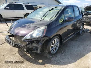2013 Honda Fit Sport с VIN JHMGE8H68DC053863, выставлен на аукционе Copart как лот 52140945 с пробегом Не указан миль и Списание • Salvage title. История ставок и продаж доступна на DreamBid. Изображение 1.
