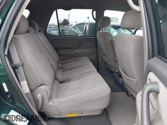 2002 Toyota Sequoia SR5 with VIN 5TDZT34A72S064135, listed as a IAAI auction lot 42052020 with 184,623 mi miles and . Bid and sale history available at DreamBid. Image 8.