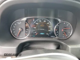 2019 GMC Acadia Denali with VIN 1GKKNPLS4KZ166167, listed as a Copart auction lot 53518165 with 54,394 mi miles and Salvage Title. Bid and sale history available at DreamBid. Image 9.