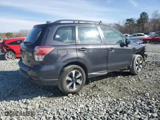 2017 Subaru Forester with VIN JF2SJABC3HH560502, listed as a Copart auction lot 50529495 with 125,885 mi miles and Salvage Title. Bid and sale history available at carsss.com. Image 3.
