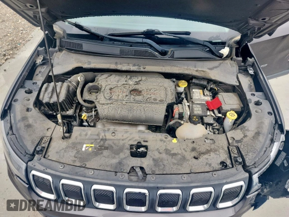 2022 Jeep Compass Sport с VIN 3C4NJCAB2NT167961, выставлен на аукционе Copart как лот 60328305 с пробегом 22 187 миль миль и Списание • Salvage title. История ставок и продаж доступна на DreamBid. Изображение 12.