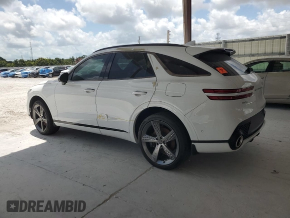 2024 Genesis GV70 2.5T с VIN 5NMMADTB2RH007838, выставлен на аукционе Copart как лот 55225735 с пробегом Не указан миль и Списание • Salvage title. История ставок и продаж доступна на DreamBid. Изображение 2.