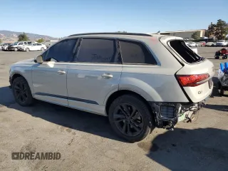 2021 Audi Q7 Premium with VIN WA1AXAF74MD015328, listed as a Copart auction lot 75545144 with 65,854 mi miles and Salvage title. Bid and sale history available at DreamBid. Image 2.