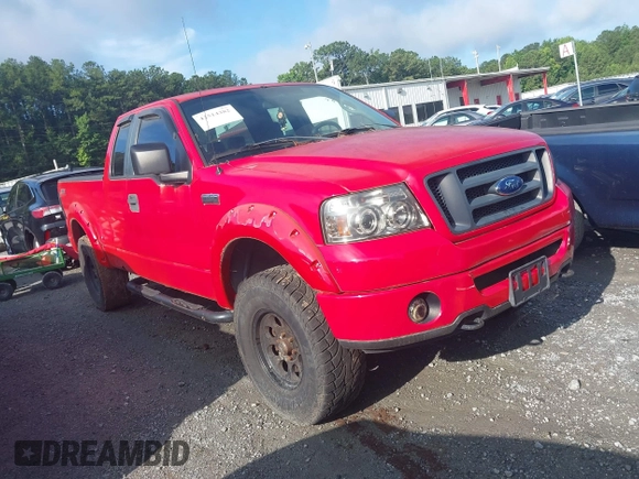 2007 Ford F-150 STX with VIN 1FTRX14W87FB56236, listed as a IAAI auction lot 42514382 with 138,048 mi miles and . Bid and sale history available at DreamBid. Image 1.