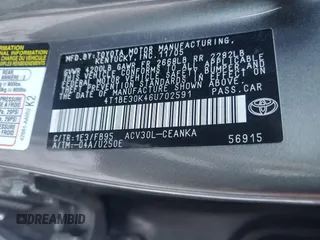 2006 Toyota Camry STD with VIN 4T1BE30K46U702591, listed as a Copart auction lot 88350565 with 116,916 mi miles and Salvage Title. Bid and sale history available at carsss.com. Image 14.