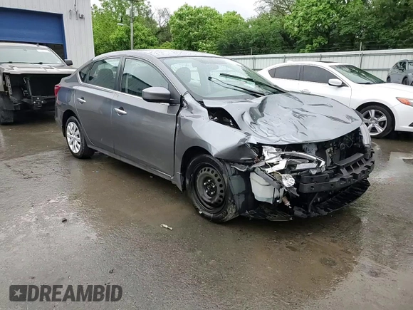 2017 Nissan Sentra S with VIN 3N1AB7AP4HY210804, listed as a Copart auction lot 57949175 with 145,154 mi miles and Salvage title. Bid and sale history available at DreamBid. Image 13.