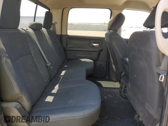 2019 Ram 2500 Tradesman with VIN 3C6UR5HJ7KG553283, listed as a Copart auction lot 53468205 with 81,913 mi miles and Salvage title. Bid and sale history available at DreamBid. Image 10.