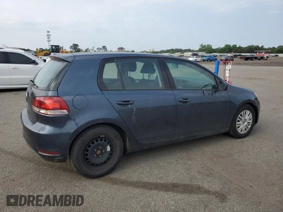 2012 Volkswagen Golf with VIN WVWDB7AJ7CW293540, listed as a Copart auction lot 60747205 with 126,480 mi miles and Clean title. Bid and sale history available at DreamBid. Image 3.