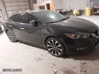 2017 Nissan Maxima SV with VIN 1N4AA6AP5HC384714, listed as a IAAI auction lot 41007048 with 126,173 mi miles. Bid and sale history available at carsss.com. Image 1.
