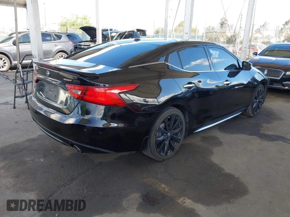 2018 Nissan Maxima SL with VIN 1N4AA6AP4JC371488, listed as a IAAI auction lot 42255682 with 96,696 mi miles and . Bid and sale history available at DreamBid. Image 4.