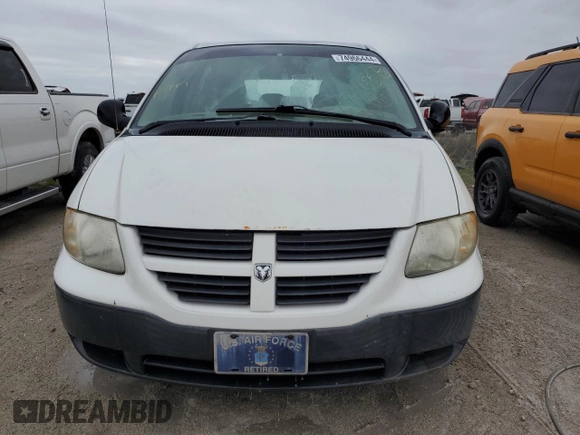 2005 Dodge Caravan SE with VIN 1D4GP25R65B349143, listed as a Copart auction lot 74966444 with Not Provided miles and Non Repairable. Bid and sale history available at carsss.com. Image 5.