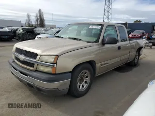 2004 Chevrolet Silverado 1500 LS with VIN 2GCEC19V941330635, listed as a Copart auction lot 46273255 with Not Provided miles and Salvage Title. Bid and sale history available at carsss.com. Image 1.
