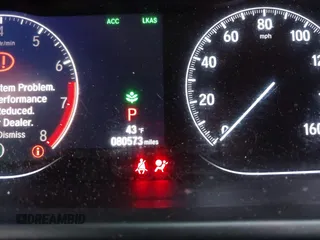 2019 Honda Accord Sedan Sport 1.5T with VIN 1HGCV1F32KA016804, listed as a IAAI auction lot 41743202 with 80,573 mi miles. Bid and sale history available at carsss.com. Image 7.