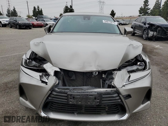 2018 Lexus IS 300 с VIN JTHBA1D2XJ5081406, выставлен на аукционе Copart как лот 54072875 с пробегом 50 154 миль миль и Списание • Salvage title. История ставок и продаж доступна на DreamBid. Изображение 5.
