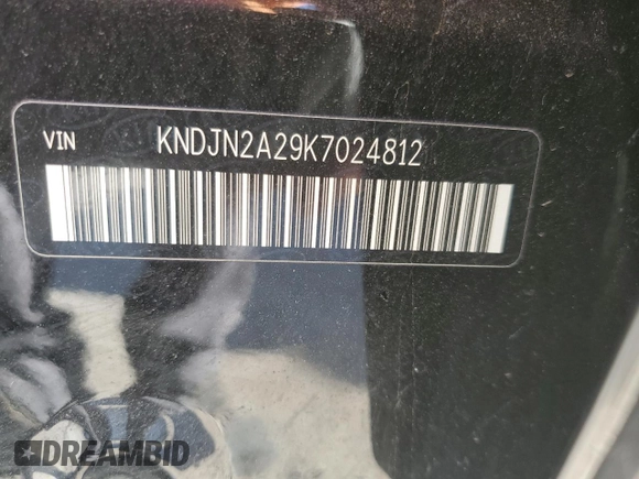 2019 Kia Soul with VIN KNDJN2A29K7024812, listed as a Copart auction lot 47283705 with Not Provided miles and Salvage Title. Bid and sale history available at DreamBid. Image 13.