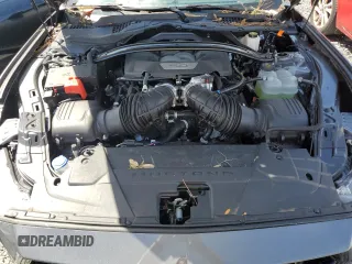 2024 Ford Mustang GT Premium with VIN 1FAGP8FF1R5123882, listed as a Copart auction lot 74846044 with Not provided miles and Salvage title. Bid and sale history available at DreamBid. Image 11.
