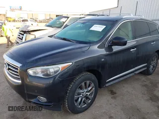 2015 Infiniti QX60 with VIN 5N1AL0MM1FC542896, listed as a IAAI auction lot 41673442 with 138,458 mi miles. Bid and sale history available at carsss.com. Image 6.