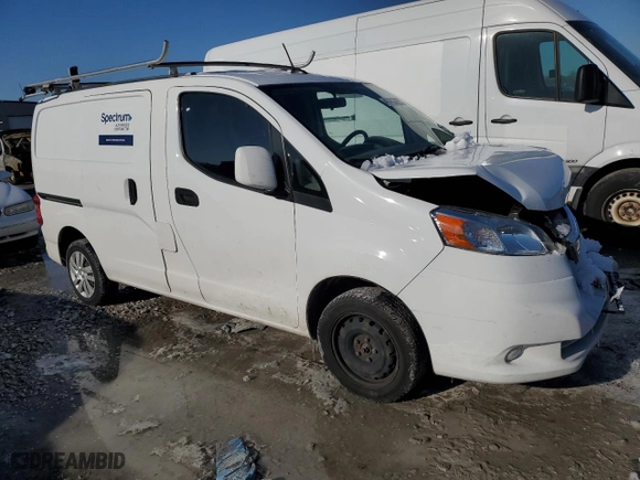 2020 Nissan NV200 Compact Cargo S with VIN 3N6CM0KN2LK705175, listed as a Copart auction lot 45762445 with 165,845 mi miles and Salvage Title. Bid and sale history available at carsss.com. Image 4.