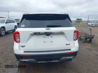 2023 Ford Explorer King Ranch with VIN 1FM5K7LC4PGC11486, listed as a IAAI auction lot 41365541 with 6,271 mi miles. Bid and sale history available at carsss.com. Image 16.