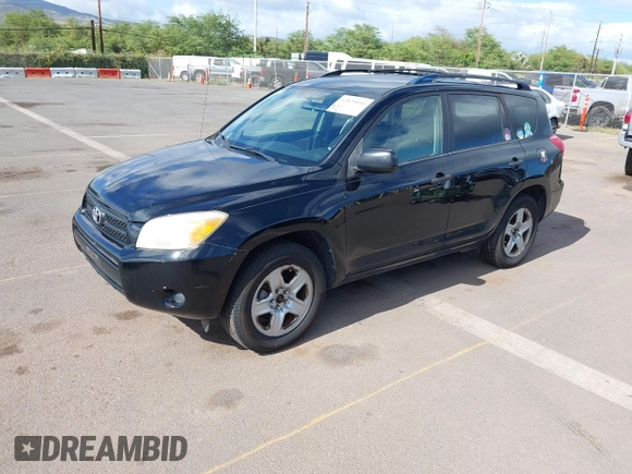 2008 Toyota RAV4 with VIN JTMBD33V986063323, listed as a IAAI auction lot 42025044 with 163,785 mi miles. Bid and sale history available at carsss.com. Image 2.