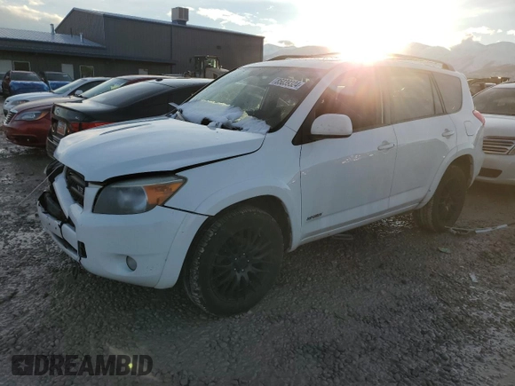 2007 Toyota RAV4 Sport with VIN JTMBK32V476025200, listed as a Copart auction lot 85039324 with 177,018 mi miles and Salvage Title. Bid and sale history available at carsss.com. Image 1.