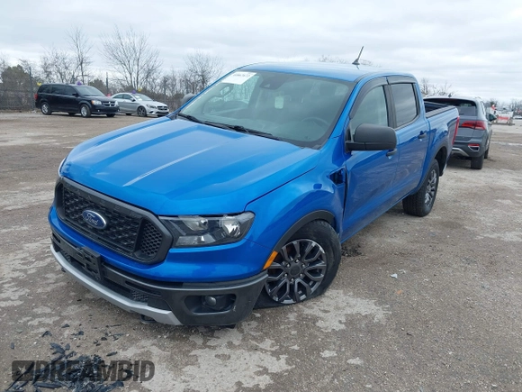 2021 Ford Ranger XL with VIN 1FTER4FH3MLD29554, listed as a IAAI auction lot 41867672 with 88,661 mi miles. Bid and sale history available at carsss.com. Image 20.