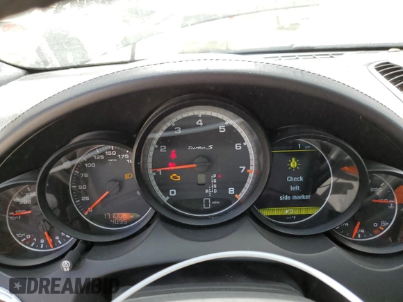 2014 Porsche Cayenne Turbo with VIN WP1AC2A25ELA87826, listed as a Copart auction lot 49176355 with 171,006 mi miles and Salvage title. Bid and sale history available at DreamBid. Image 9.