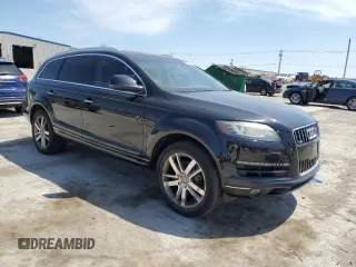 2014 Audi Q7 3.0T Premium Plus with VIN WA1LGAFE2ED015935, listed as a Copart auction lot 53204145 with 109,644 mi miles and Clean Title. Bid and sale history available at carsss.com. Image 4.