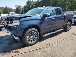 2023 Chevrolet Silverado 1500 LT with VIN 3GCPACED6PG259543, listed as a Copart auction lot 66206064 with 14,723 mi miles and Salvage Title. Bid and sale history available at DreamBid. Image 1.