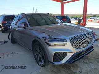 2023 Genesis GV70 Sport with VIN KMUMCDTC4PU098990, listed as a IAAI auction lot 42039386 with 32,090 mi miles and . Bid and sale history available at DreamBid. Image 1.