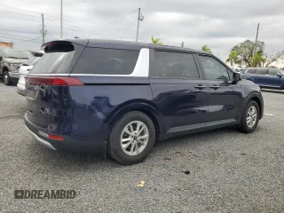 2022 Kia Carnival LXS with VIN KNDNB4H35N6123478, listed as a Copart auction lot 80997464 with 17,637 mi miles and Salvage Title. Bid and sale history available at carsss.com. Image 3.