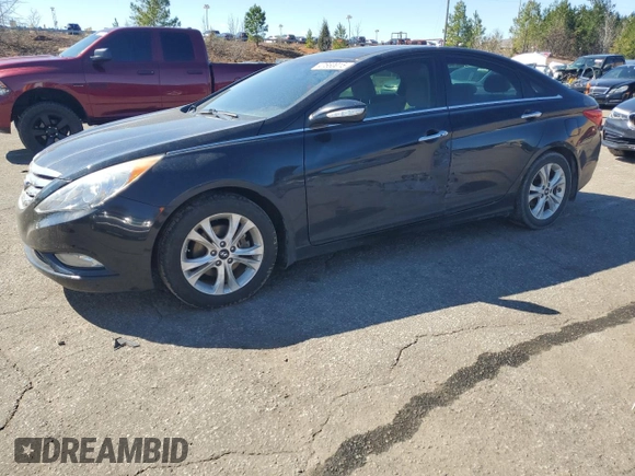 2012 Hyundai Sonata Limited with VIN 5NPEC4AC9CH497232, listed as a Copart auction lot 47660015 with 130,540 mi miles and Salvage Title. Bid and sale history available at carsss.com. Image 1.