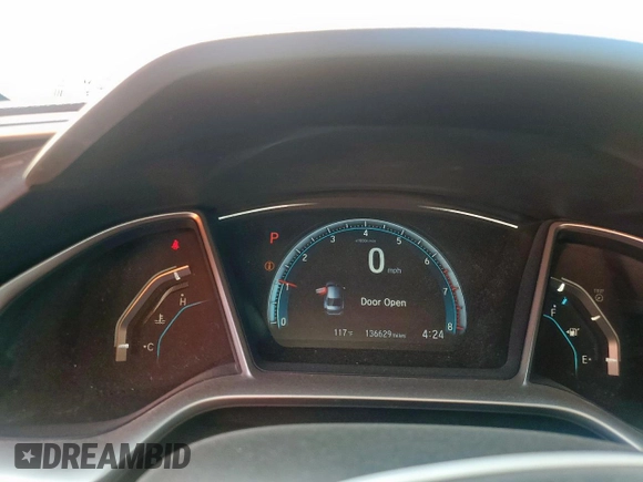 2016 Honda Civic EX-T z VIN 2HGFC1F38GH647844, wystawiony jako Copart lot #57120305 z przebiegiem 136 629 mil mil oraz Szkoda całkowita • Salvage title. Historia ofert i sprzedaży dostępna na DreamBid. Obrazek 9.