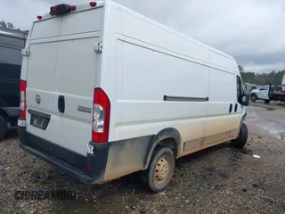 2023 Ram ProMaster Cargo with VIN 3C6MRVJG9PE521128, listed as a IAAI auction lot 41614795 with 43,950 mi miles and . Bid and sale history available at DreamBid. Image 4.