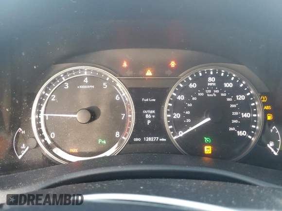 2014 Lexus GS 350 with VIN JTHBE1BL4E5038010, listed as a Copart auction lot 62227354 with 128,277 mi miles and Salvage Title. Bid and sale history available at carsss.com. Image 9.