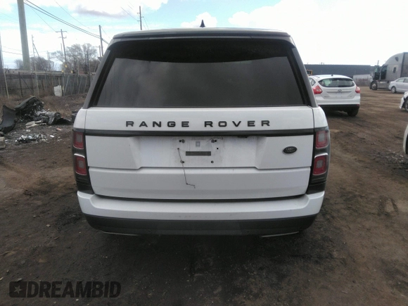 2018 Land Rover Range Rover with VIN SALGR2RV6JA383848, listed as a IAAI auction lot 41938173 with 93,534 mi miles and . Bid and sale history available at DreamBid. Image 16.