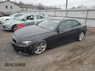 2018 BMW 4 Series 430i xDrive with VIN WBA4Z3C52JEA31741, listed as a Copart auction lot 83832124 with 46,386 mi miles and Salvage Title. Bid and sale history available at DreamBid. Image 1.