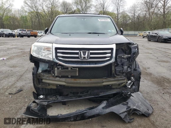 2013 Honda Pilot EX-L with VIN 5FNYF4H67DB040181, listed as a Copart auction lot 54472635 with 158,794 mi miles and Salvage Title. Bid and sale history available at carsss.com. Image 5.