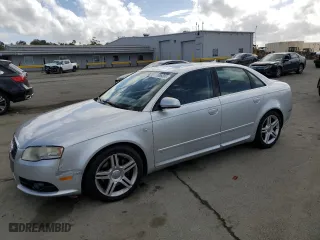 2008 Audi A4 2.0T with VIN WAUDF78E88A034232, listed as a Copart auction lot 51006895 with 150,186 mi miles and Clean Title. Bid and sale history available at carsss.com. Image 1.