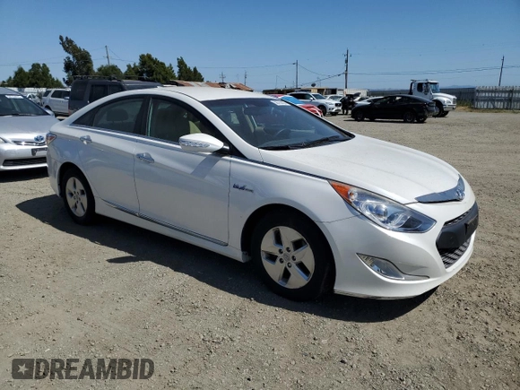 2012 Hyundai Sonata Hybrid z VIN KMHEC4A40CA044368, wystawiony jako Copart lot #58782435 z przebiegiem 169 333 mil mil oraz Czysty tytuł • Clean title. Historia ofert i sprzedaży dostępna na DreamBid. Obrazek 4.