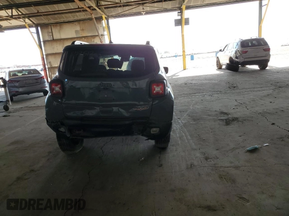2018 Jeep Renegade Trailhawk with VIN ZACCJBCB9JPH79512, listed as a Copart auction lot 52190995 with 55,121 mi miles and Salvage title. Bid and sale history available at DreamBid. Image 6.