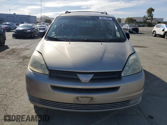 2004 Toyota Sienna CE with VIN 5TDZA23C84S012681, listed as a Copart auction lot 49515985 with 123,875 mi miles and Salvage Title. Bid and sale history available at carsss.com. Image 5.
