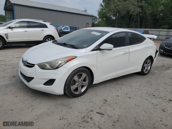 2013 Hyundai Elantra GLS with VIN 5NPDH4AE1DH439180, listed as a Copart auction lot 52771275 with 147,902 mi miles and Salvage Title. Bid and sale history available at carsss.com. Image 1.