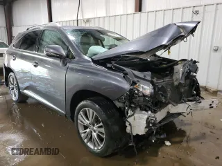 2013 Lexus RX 450h with VIN JTJBC1BA1D2063613, listed as a Copart auction lot 61199895 with 140,817 mi miles and Salvage title. Bid and sale history available at DreamBid. Image 4.