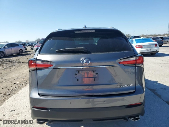 2017 Lexus NX with VIN JTJYARBZ5H2077489, listed as a Copart auction lot 45148405 with NaN miles and Salvage Title. Bid and sale history available at carsss.com. Image 6.