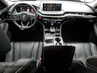 2022 Acura MDX w/Advance Package with VIN 5J8YE1H85NL044927, listed as a Copart auction lot 78668824 with 24,424 mi miles and Salvage Title. Bid and sale history available at carsss.com. Image 8.